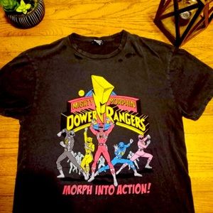 Vintage vintage vintage power rangers shirt
